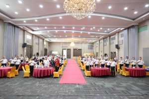 Para peserta Kepala Unit Pelaksana Teknis (UPT) Keimigrasian se-Sumatera Utara mengikuti Pelatihan Sistem Pengendalian Intern Pemerintah (SPIP) dan Manajemen Risiko (MR).