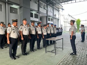 Lembaga Pemasyarakatan Kelas I Medan melaksanakan Apel Deklarasi Komitmen Bersama.