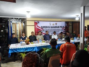 Baharkam Polri “Ngopi Kamtibmas” bersama masyarakat dan komunitas ojek online (ojol) di Kota Medan, Sumatera Utara.