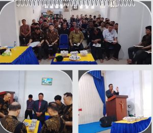 Rumah Tahanan Negara Kelas I Labuhan Deli menyelenggarakan ibadah keagamaan bagi warga binaan beragama Kristen.