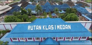 Rumah Tahanan Negara (Rutan) Kelas I Medan.