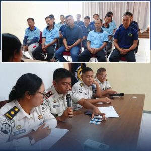 Kepala Rutan Akmalun Ikhsan dan jajaran petugas terkait memimpin Sidang Tim Pengamat Pemasyarakatan (TPP) terhadap 14 orang warga binaan.