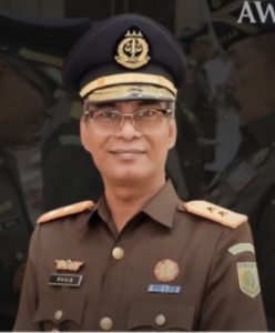 Foto : Jaksa Muhibuddin SH, MH mendapat promosi dari Jaksa Agung RI Prof. ST Burhanuddin  menjadi Kepala Kejaksaan Tinggi Sumatera Utara menggantikan Dr Hari Siregar, SH, MHum yang mendapat promosi sebagai  Inspektur III di Jamwas (Jaksa Agung Muda Pengawasan) Kejaksaan Agung RI, Senin (13/4). (BM-red).