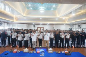 Lembaga Pemasyarakatan (Lapas) Kelas I Medan melaksanakan Sosialisasi Pencegahan, Penanganan, dan Dampak Narkoba bersama Badan Narkotika Nasional.