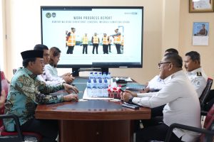 Kepala Kantor Wilayah Direktorat Jenderal Imigrasi Sumatera Utara, Dr. Parlindungan, S.H., M.H., menerima kunjungan kerja Anggota DPD RI Daerah Pemilihan Sumatera Utara, Pdt. Penrad Siagian.