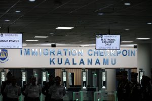 Kantor Imigrasi Bandara Internasional Kualanamu Medan, Sumatera Utara.