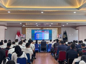 Lembaga Pemasyarakatan Kelas I Medan mengikuti Rapat Analisis dan Evaluasi Bidang Pemasyarakatan secara virtual.