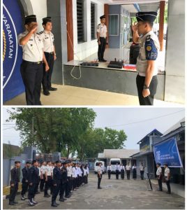 Rumah Tahanan Negara Kelas IIB Pangkalan Brandan melaksanakan Upacara Peringatan Hari Kebangkitan Nasional ke-118.