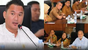 Ketua Komisi 1 DPRD Medan, Reza Pahlevi Lubis bersama Wakil Ketua, Dr H Muslim, memimpin Rapat Dengar Pendapat pelaksanaan Musabaqah Tilawatil Qur’an (MTQ) ke-59 Kota Medan Tahun 2026.