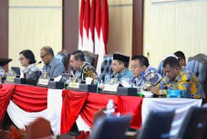 Rakor KPK bersama DPRD Medan dengan narasumber Kepala Satgas Direktorat Koordinasi dan Supervisi Wilayah I.2 KPK RI, Uding Juharudin.