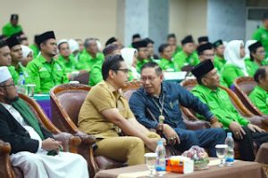 Ketua DPRD Medan, Wong Chun Sen menghadiri Muscab PKB Medan.