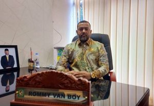 Anggota Pansus pembahasan PAD DPRD Medan, Rommy Van Boy.