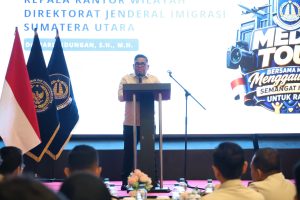 Kepala Kantor Wilayah Direktorat Jenderal Imigrasi Sumatera Utara, Dr. Parlindungan, S.H., M.H.
