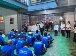 Lembaga Pemasyarakatan (Lapas) Kelas I Medan menggelar penyuluhan kesehatan tentang Hantavirus dan pembagian vitamin kepada warga binaan.