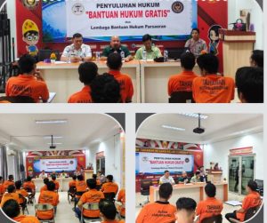 Rumah Tahanan Negara (Rutan) Kelas I Labuhan Deli bekerja sama dengan Lembaga Bantuan Hukum (LBH) Parsaoran menggelar Penyuluhan dan Bantuan Hukum Gratis bagi warga binaan.
