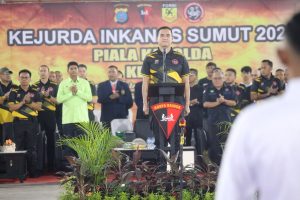 Wakapolda Sumatera Utara, Brigjen Pol. Sonny Irawan, S.I.K., M.H. resmi membuka Kejuaraan Daerah (Kejurda) INKANAS Sumatera Utara Tahun 2026 Piala Kapolda Sumut Ke-VII.