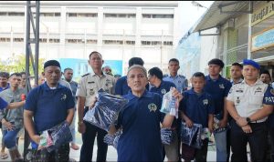 Lembaga Pemasyarakatan (Lapas) Kelas I Medan membagikan alat mandi dan baju kepada Warga Binaan Pemasyarakatan (WBP), Kamis (09/07/2026).