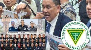 Foto : Forwaka Sumut Dukung PWI Pusat Polisikan Hotman Paris Soal Ucapannya " Lu Punyak Otak gak". Forum Wartawan Kejaksaan (Forwaka) Sumatera Utara resmi menyatakan dukungannya atas langkah Pengurus Persatuan Wartawan Indonesia (PWI) Pusat yang melaporkan Hotman ke Polda Metro Jaya. Selasa (21/7). (BM-red).