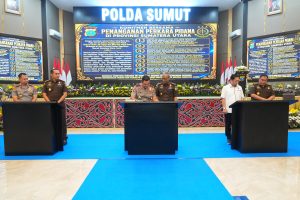 Kepolisian Daerah Sumatera Utara bersama Kejaksaan Tinggi Sumatera Utara memperkuat sinergitas dalam sistem peradilan pidana melalui penandatanganan Memorandum of Understanding (MoU).