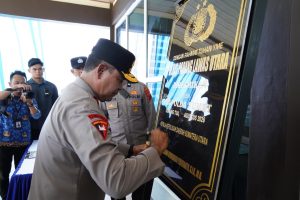 Kapolda Sumut, Irjen Pol. Whisnu Hermawan Februanto, S.I.K., M.H., meresmikan Mako Polres Paluta.