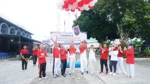 Lembaga Pemasyarakatan Kelas I Medan turut ambil bagian dalam Pembukaan Semarak HUT ke-81 Kemerdekaan Republik Indonesia.