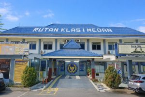 Rumah Tahanan Negara (Rutan) Kelas I Medan.