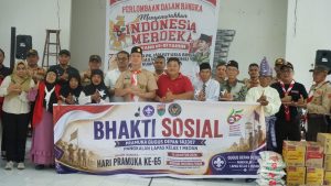 Lembaga Pemasyarakatan (Lapas) Kelas I Medan menyalurkan bantuan ke UPTD Pelayanan Sosial Lanjut Usia Binjai Dinas Sosial Provinsi Sumatera Utara.
