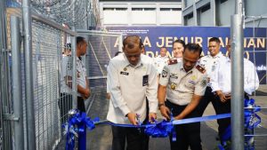 Kepala Kantor Wilayah Direktorat Jenderal Pemasyarakatan Sumatera Utara, Jalu Yuswa Panjang, didampingi Kepala Lapas Kelas I Medan, Fonika Affandi, meresmikan Hidroponik dan Budidaya Ikan Air Tawar.