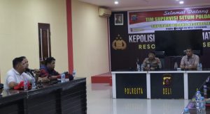 Polresta Deli Serdang melaksanakan mediasi dengan pihak KSPSI AGN dan Pihak Bandara Kualanamu.