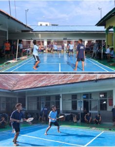 Rumah Tahanan Negara (Rutan) Kelas IIB Pangkalan Brandan menggelar turnamen bulu tangkis antar Warga Binaan Pemasyarakatan (WBP).