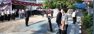 Rutan Kelas IIB Pangkalan Brandan melaksanakan upacara peringatan Hari Ulang Tahun ke-81 Kemerdekaan RI.