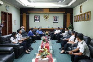 Kepala Kantor Wilayah Direktorat Jenderal Imigrasi Sumatera Utara, Dr. Parlindungan, S.H., M.H., bersama Kepala Kantor Wilayah Direktorat Jenderal Pemasyarakatan Sumatera Utara, Jalu Yuswa Panjang, A.Md.IP., S.H., M.Si., beserta jajaran melaksanakan koordinasi dengan Kantor Regional VI Badan Kepegawaian Negara (BKN) Medan.