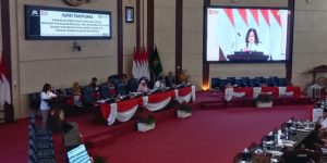 Rapat Paripurna DPRD Medan Bahas Ranperda Perubahan Perda Tentang Penanggulangan Kemiskinan.