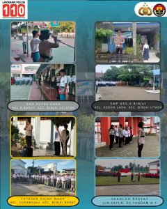“Police Go To School”.