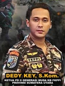 Ketua PD II GM KB FKPPI Sumatera Utara, Dedy Key, S.Kom.