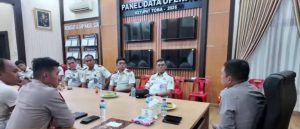 Rumah Tahanan Negara Kelas IIB Pangkalan Brandan bersama para Kepala UPT Pemasyarakatan se-Rayon Langkat melaksanakan koordinasi dengan Polres Langkat.