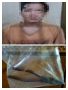 Satreskrim Polres Binjai mengamankan MAG alias Arwan (20) pelaku pencurian dengan pemberatan (Curat) beserta barang bukti.