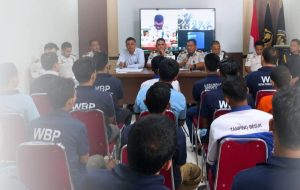 Rumah Tahanan Negara Kelas IIB Pangkalan Brandan melaksanakan Sidang Tim Pengamat Pemasyarakatan bagi WBP.