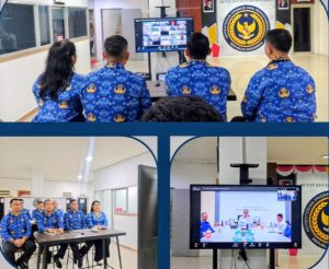 Rumah Tahanan Negara (Rutan) Kelas I Labuhan Deli mengikuti Advokasi Kebijakan Tahun 2026 dan Sosialisasi Analisis dan Evaluasi Kebijakan, secara virtual.