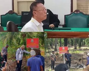 Foto : Alexander Halim alias Akuang.Kejaksaan Tinggi Sumatera Utara (Kejati Sumut) menjadwalkan pemanggilan kedua terhadap terpidana kasus perambahan hutan Suaka Margasatwa Karang Gading-Langkat Timur Laut,
Kasus yang menjerat Akuang telah berkekuatan hukum tetap (inkrah) berdasarkan Putusan Mahkamah Agung (MA) Nomor 2657 K/PID.SUS/2026. MA menolak permohonan kasasi Akuang dan menjatuhkan hukuman 10 tahun penjara, denda Rp1 miliar subsider 3 bulan kurungan, serta kewajiban membayar uang pengganti kerugian perekonomian negara dan kerusakan lingkungan sebesar Rp856,8 miliar. (BM-red).