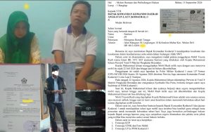 Foto : pasangan suami istri (pasutri) Sudirman dan Sutriani, warga Mabar, Medan Deli. Mobil Toyota Rush milik mereka yang menjadi satu-satunya sumber mata pencaharian diduga digelapkan oleh oknum Marinir berpangkat Kopda dengan inisial MI. (BM-red).