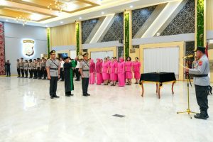 Kapolda Sumut memimpin serah terima jabatan (sertijab) Inspektur Pengawasan Daerah (Irwasda).